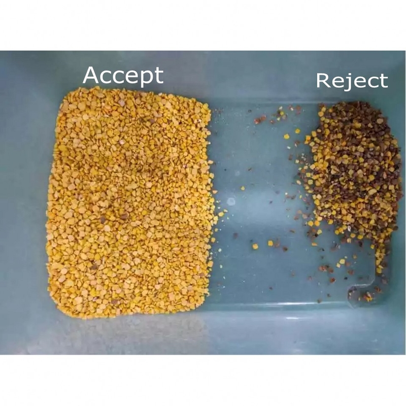 WENYAO Peeled Peanuts Nuts Rice-Farbsortierer-Maschine mit CCD LED automatisch