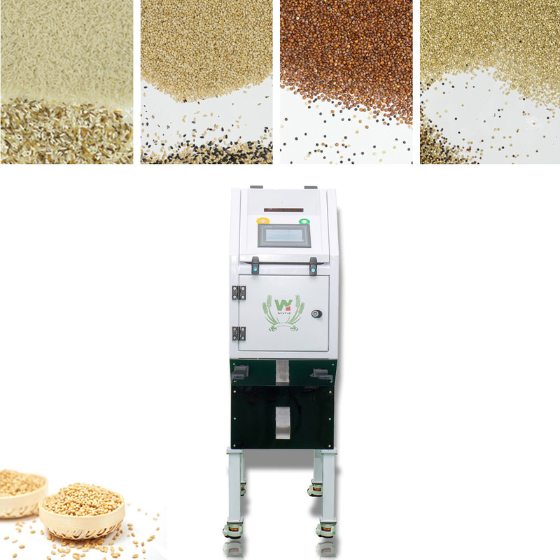 Multifunktionaler CCD-Kaffeebohnen-Farbsortierer Automatische Berechnung