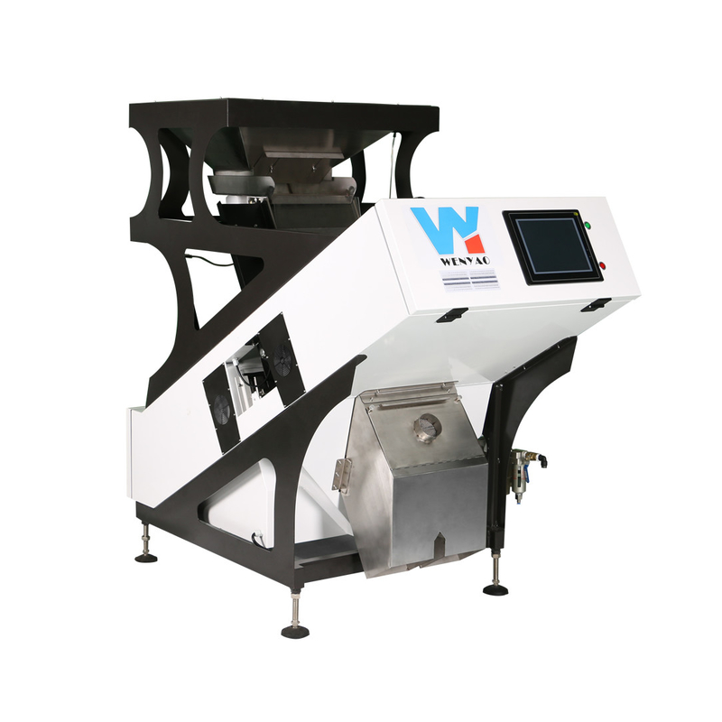 Erdnuss-Korn-Bohnen-Reis-CCD-Farbsortierer-Maschine Mini 500kg/H