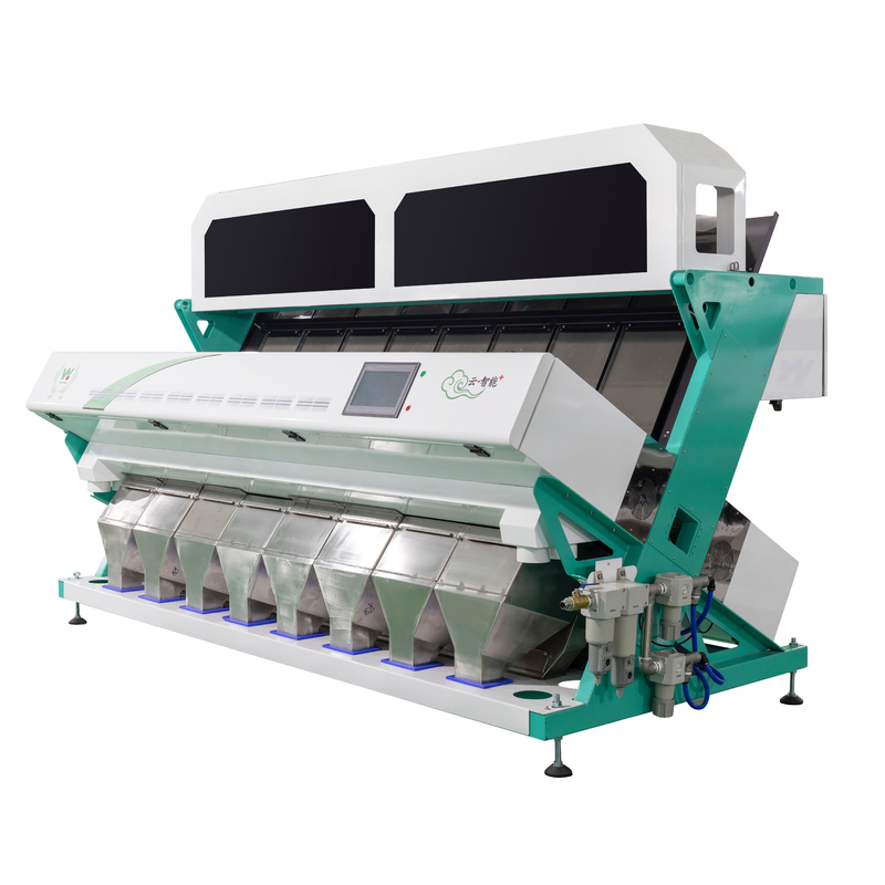 64 Kanäle Nüsse Farbsorter Hochleistungsfarbsortiermaschine für Macadamia Haselnuss Erdnuss