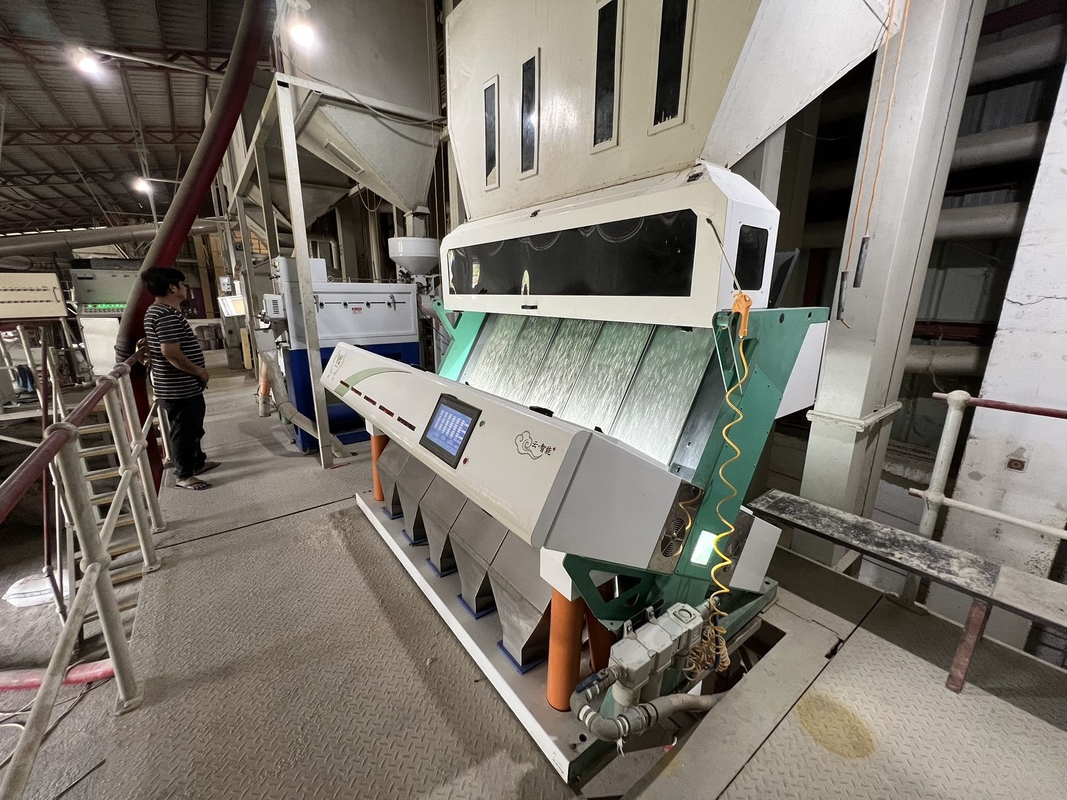 Rutschart Selbstlernen Reis-Paddy Separator Machine High Levels AI intelligent