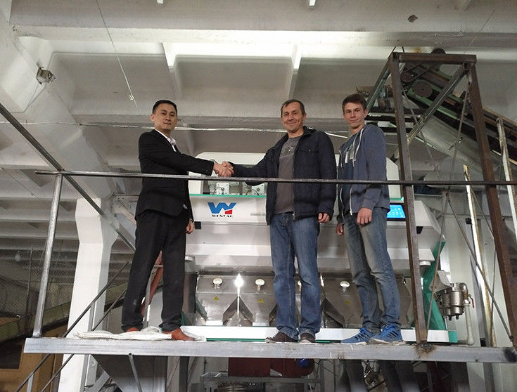 Wenyao Hochgenauigkeit Farbsorter Bohnen Getreide Getreide Weizen Mais Samen Teeknüsse Farbsorter Wifi Fernbedienung