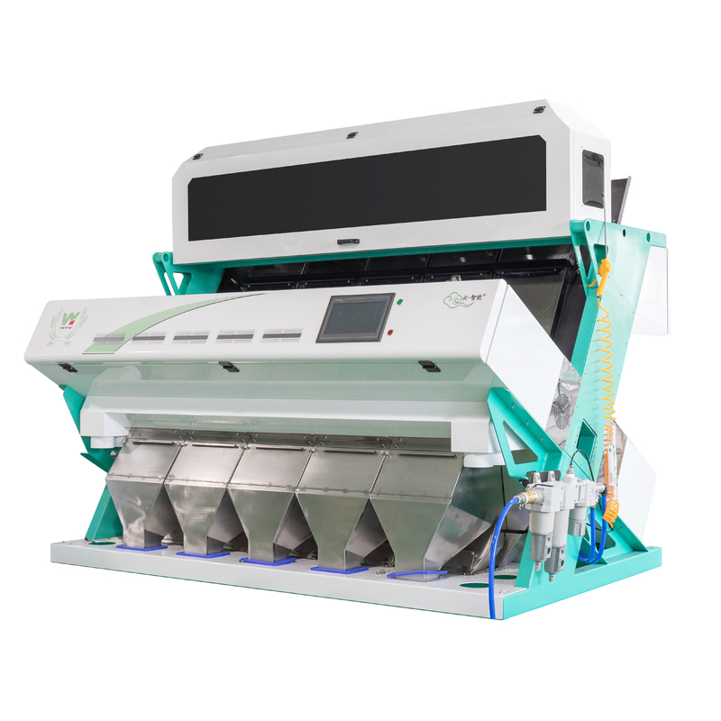 Dall-Sojabohnen-Linsen optischer Durchsatz der Rgb-Kamera-Farbsortierenden Maschinen-5000kg/H