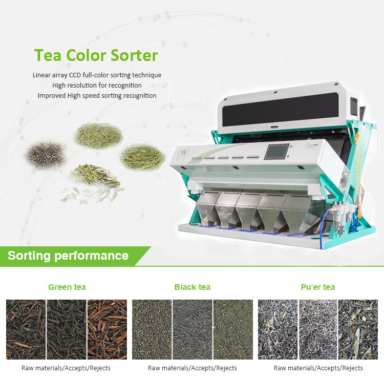 WENYAO Flower Tea Color Sorter-Maschine für das gelbe Stock-Auswahl-Entfernen