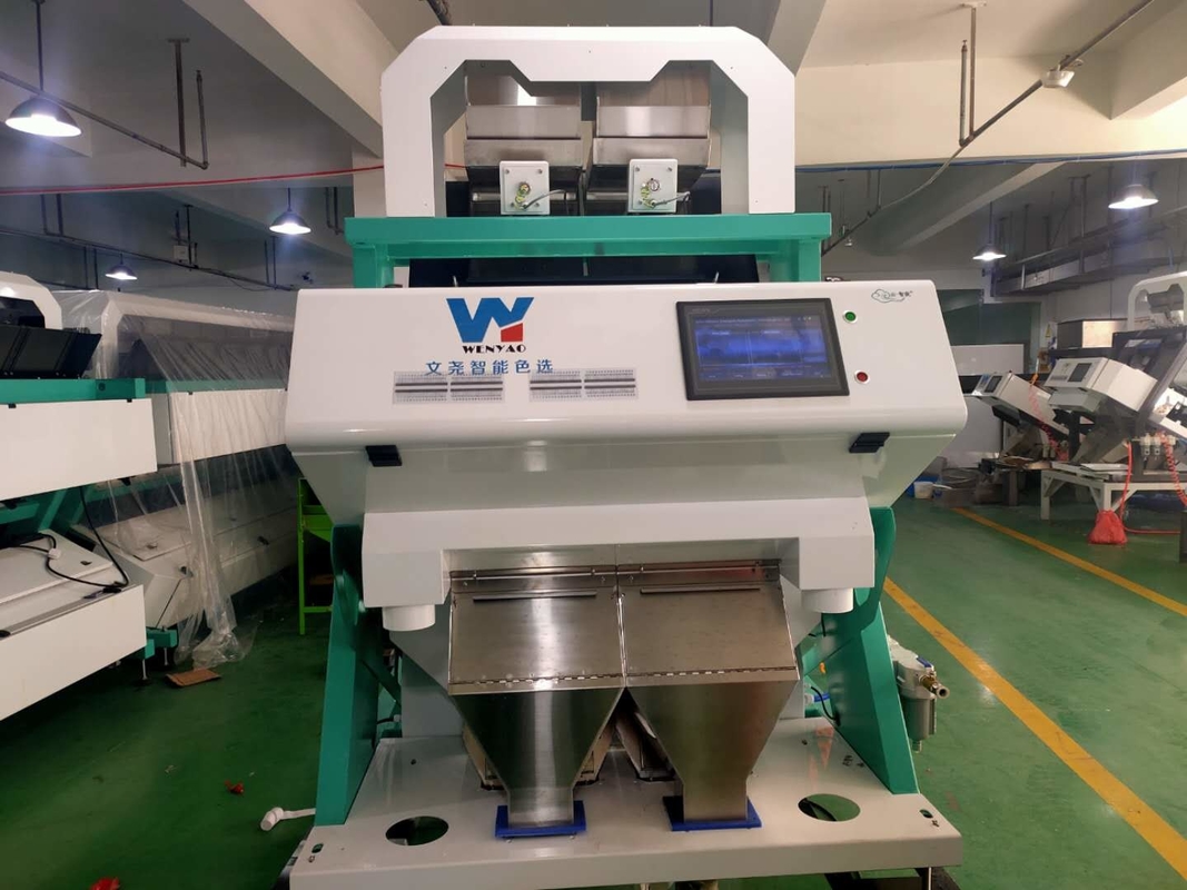 Pfirsich-Gummi-CCD-Farbsortierer-Trennzeichen-Maschine mit Wifi-Fernbedienung
