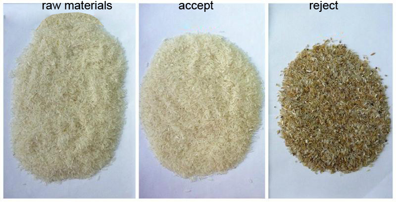 Chia Seeds Color Sorter Machine mit Bildanalyse-und AI-Selbstlerntechnologie