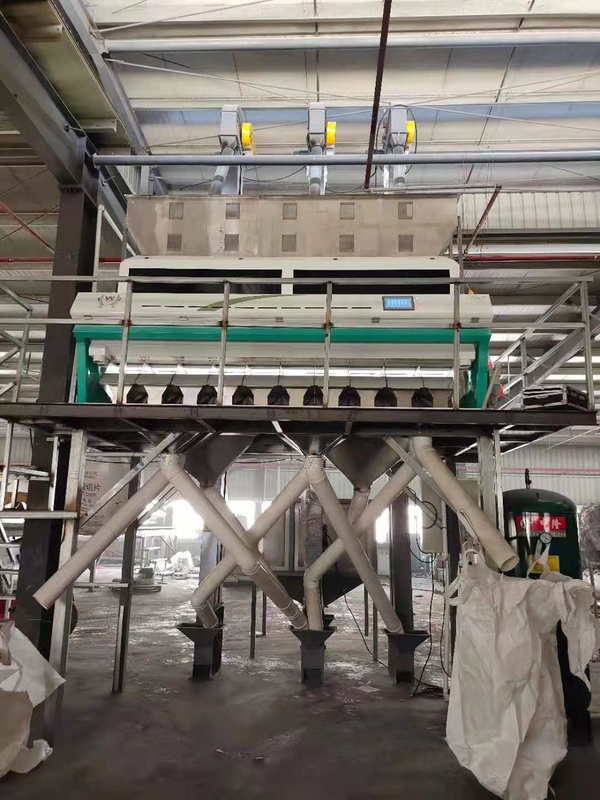 Wenyao 1 transportiert Reis-Farbsortierer intelligenten CCD-Farbsortierende Maschine Multifunktions-optischen Sortierer RGB auf einer Rutschbahn