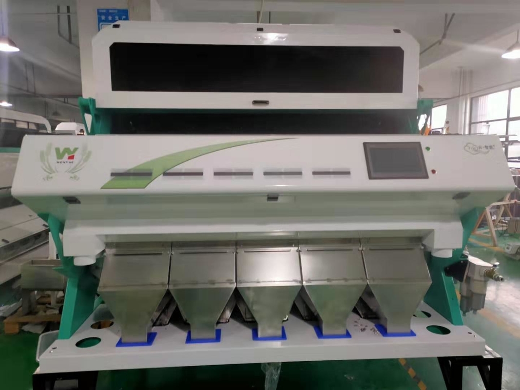 Nuss-Mandel-Rosinen-Farbsortierer-Mini Color Sorting Machine With CCD-Sensor