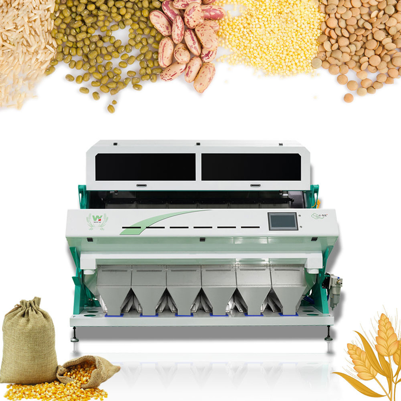 1 - 10 Kanäle Farbsortiermaschine Getreideverarbeitung Farbsorter