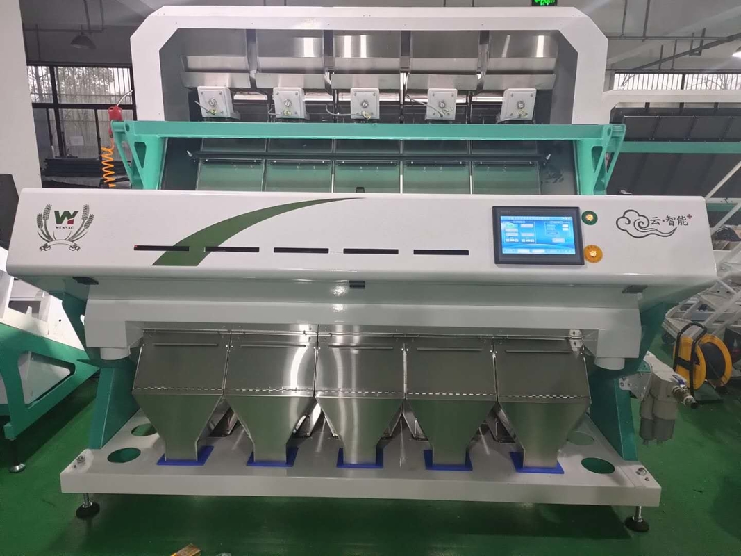 Hochfrequenz-CCD-Körnchenreiniger Farbsorter Wirtschaftlicher Sesamfarbsorter Separator