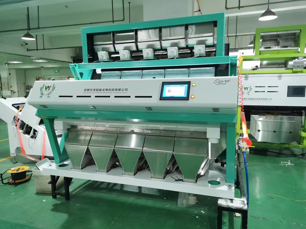 Automatische Mandelfarb-Sortiermaschine Cashew Hazelnuss Erdnussfarb-Sortierer
