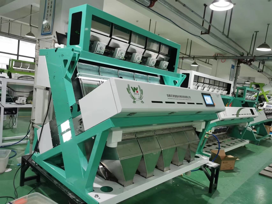 Automatische Mandelfarb-Sortiermaschine Cashew Hazelnuss Erdnussfarb-Sortierer
