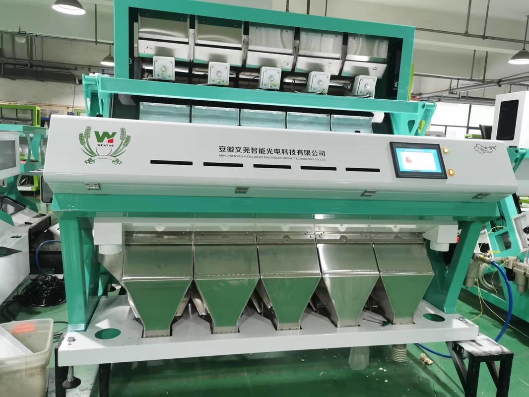 Automatische Mandelfarb-Sortiermaschine Cashew Hazelnuss Erdnussfarb-Sortierer