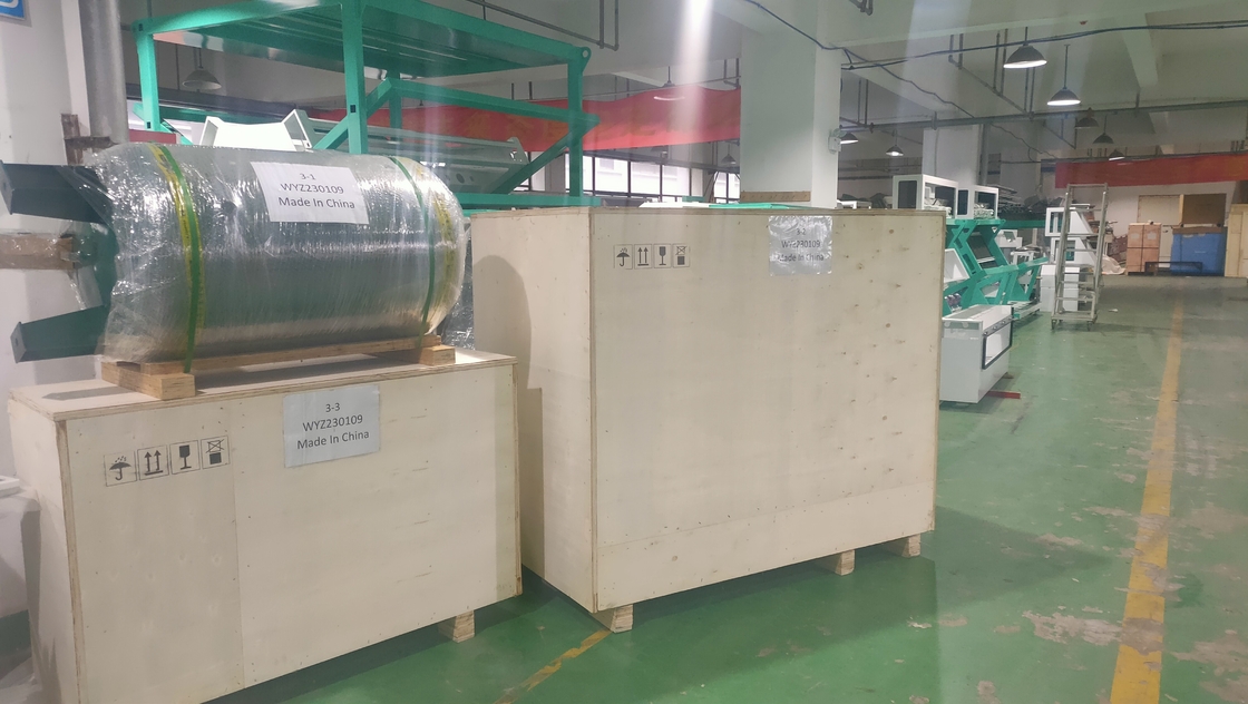 Einfach zu bedienen Kaffeebohnen Farbsorter 400 - 800t / h mit Japan Nikon Lens