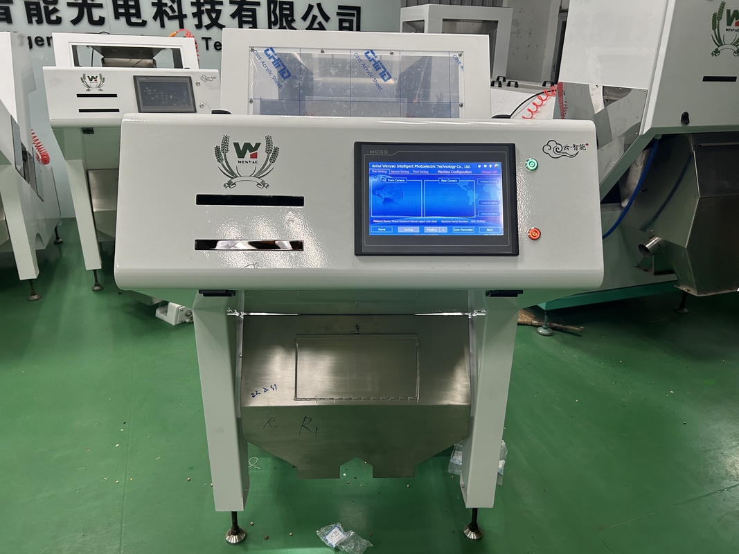 Einfach zu bedienen Kaffeebohnen Farbsorter 400 - 800t / h mit Japan Nikon Lens