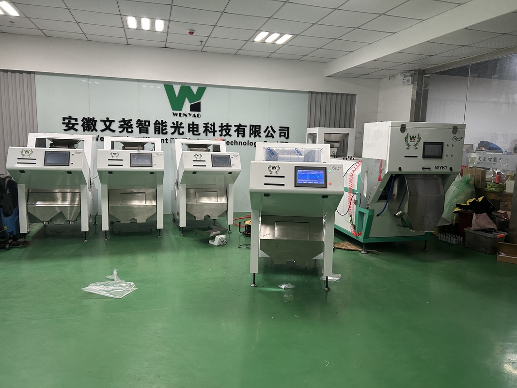 Einfach zu bedienen Kaffeebohnen Farbsorter 400 - 800t / h mit Japan Nikon Lens