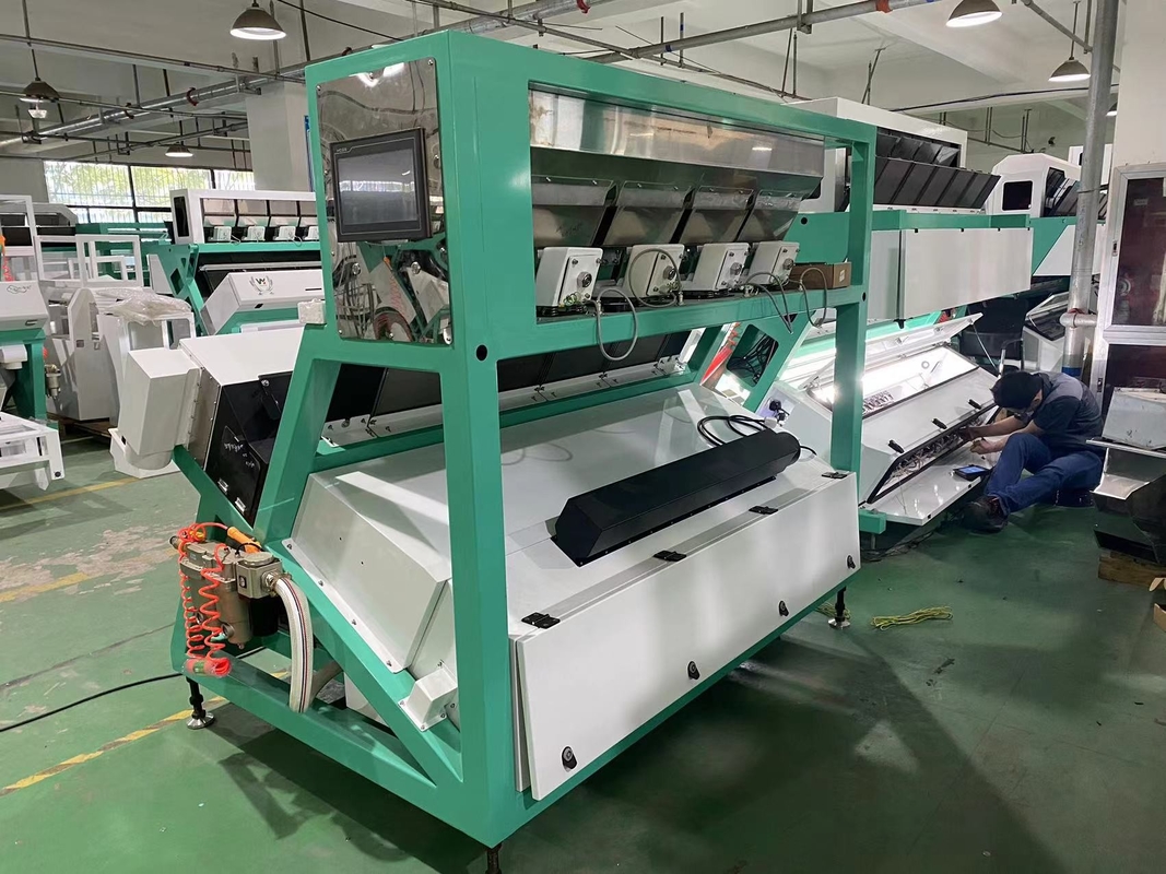 Amerika FPGA Verarbeitung Chip Optische Weizen Farbsorter Sortiermaschine Mit Toshiba Japan CCD für die Sortierung