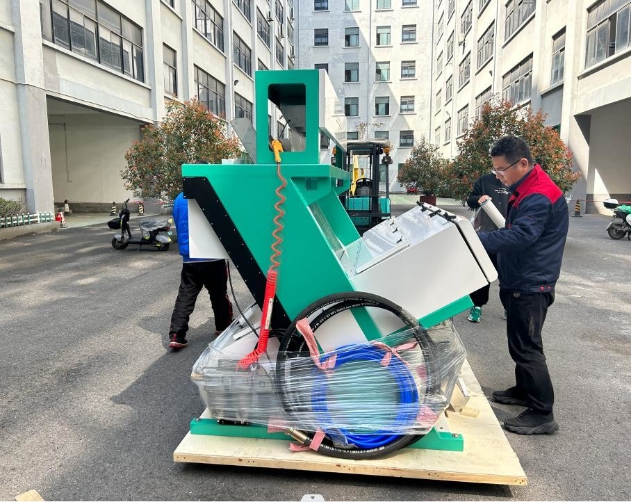 geführte Lösung Plastikfarbsortierende Maschine für Plastikfarbsortierer-Maschine