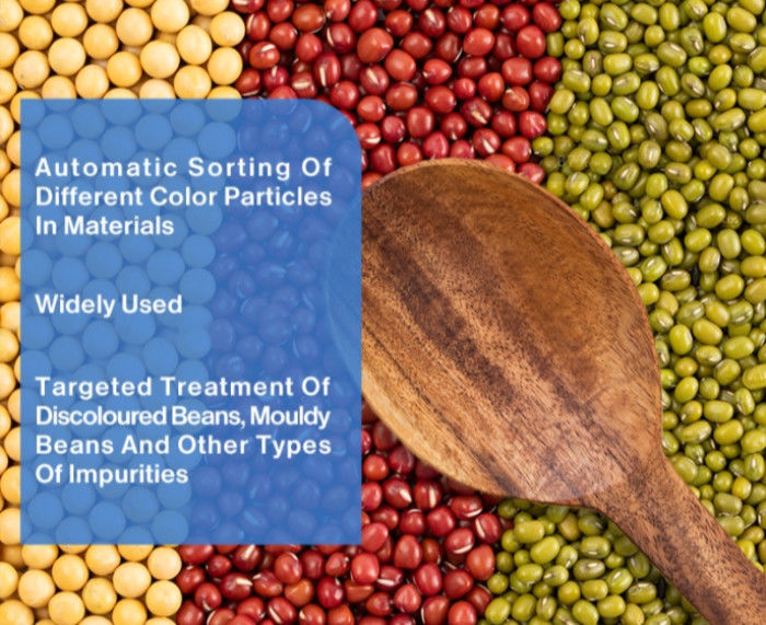 Deep Learning Edelstahl Bohnen Farbsorter mit 99,9% Sortiergenauigkeit
