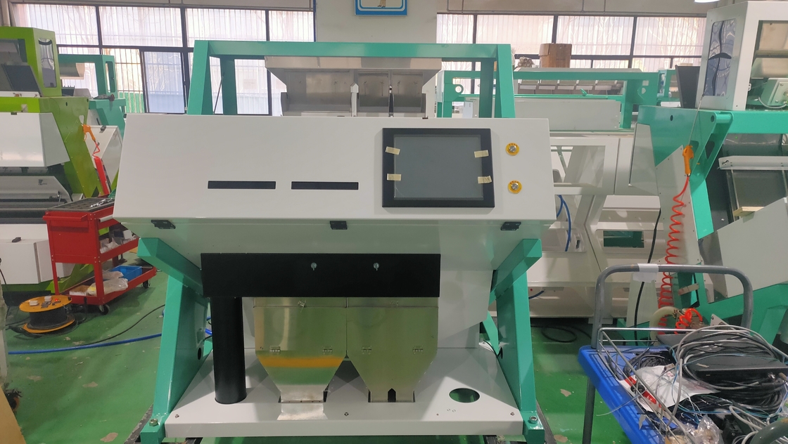 Optische Farbsortiermaschine für Kunststoffe und Lebensmittelverarbeitungsmaschine zur Sortierung von Kunststoffgranulaten für Haustiere, Flocken mit CCD-Sensor
