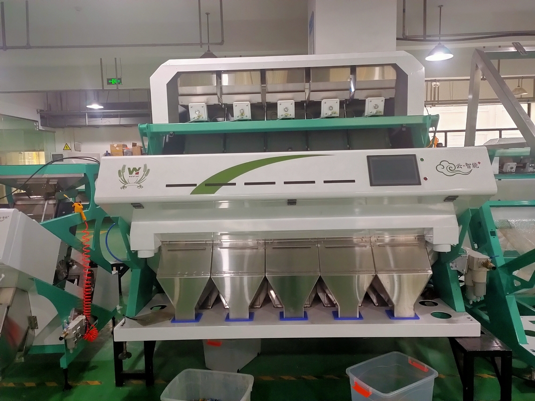 Amerika Intelligent Chip WYCS5-320 Weizenfarbsorter 0,6-2,5 Tonnen/Stunde Sortiermaschine