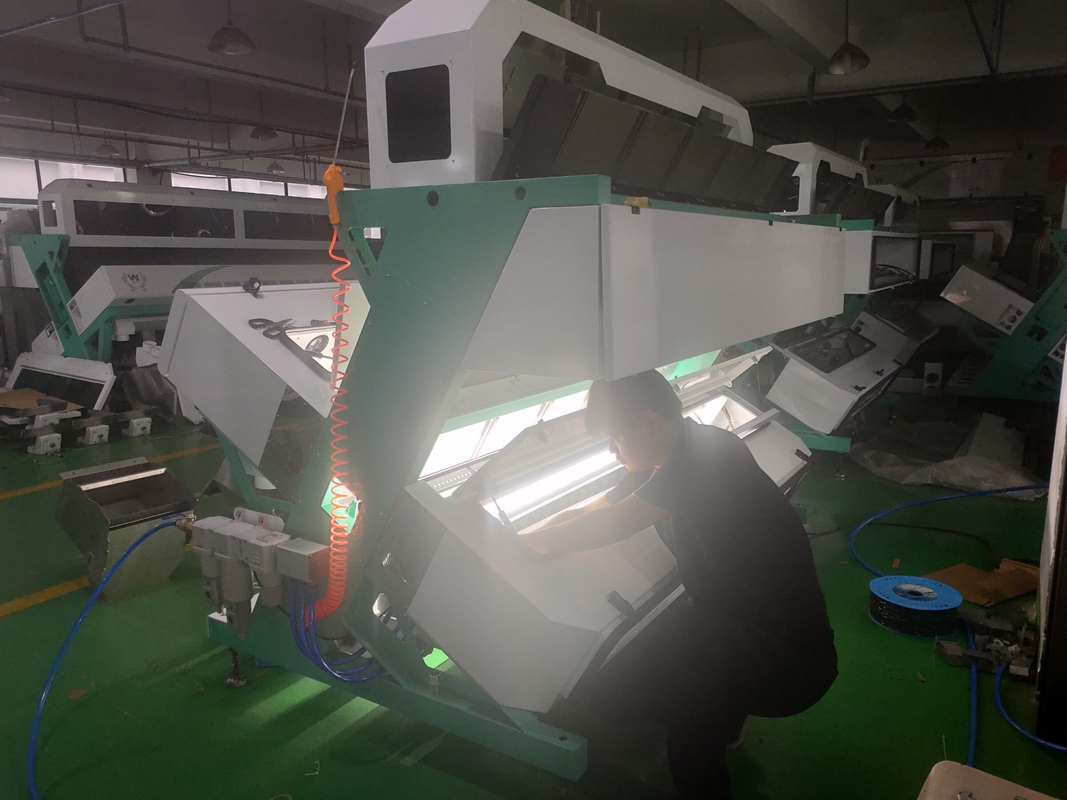 Amerika Intelligent Chip WYCS5-320 Weizenfarbsorter 0,6-2,5 Tonnen/Stunde Sortiermaschine