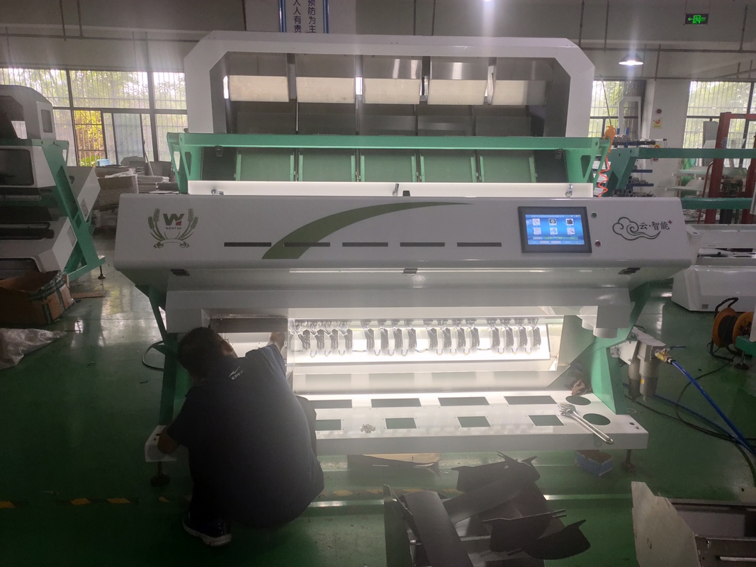 Amerika Intelligent Chip WYCS5-320 Weizenfarbsorter 0,6-2,5 Tonnen/Stunde Sortiermaschine