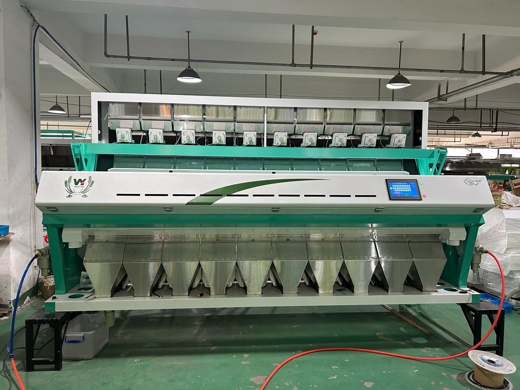 Genauigkeit Wenyao Farbsorter WYCS10-640 Einfache Bedienung 99,9% Präzisionssortierung Chip-Technologie
