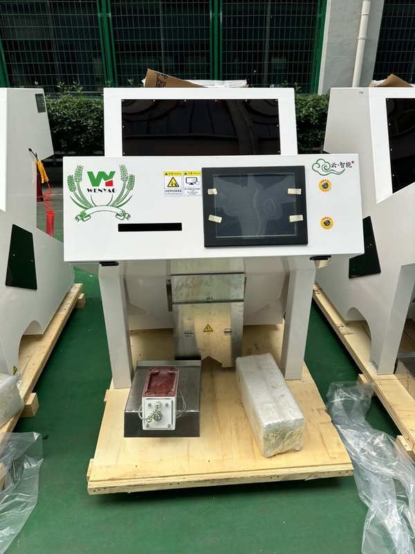 Optische Sortierermaschine Getreide Saatgut Erdnüsse Getreide Optische Farbsortierermaschine CCD RGB Kamera Farbsorter
