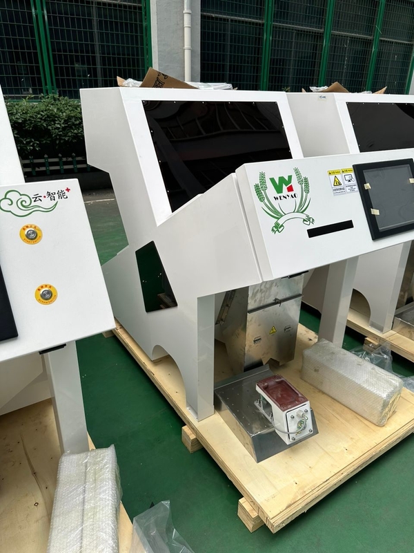 Optische Sortierermaschine Getreide Saatgut Erdnüsse Getreide Optische Farbsortierermaschine CCD RGB Kamera Farbsorter