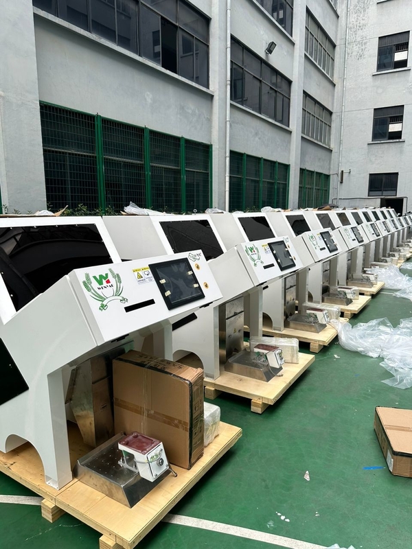 Optische Sortierermaschine Getreide Saatgut Erdnüsse Getreide Optische Farbsortierermaschine CCD RGB Kamera Farbsorter
