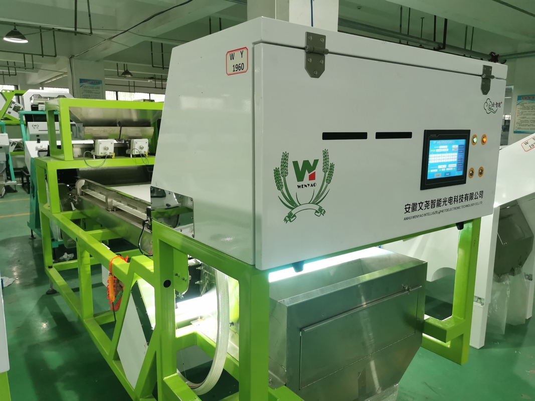 Mandelnüsse Farbsorter Gürtel Sortiermaschine Makadamienüsse Walnüsse Farbsorter Gemüsefarbsorter