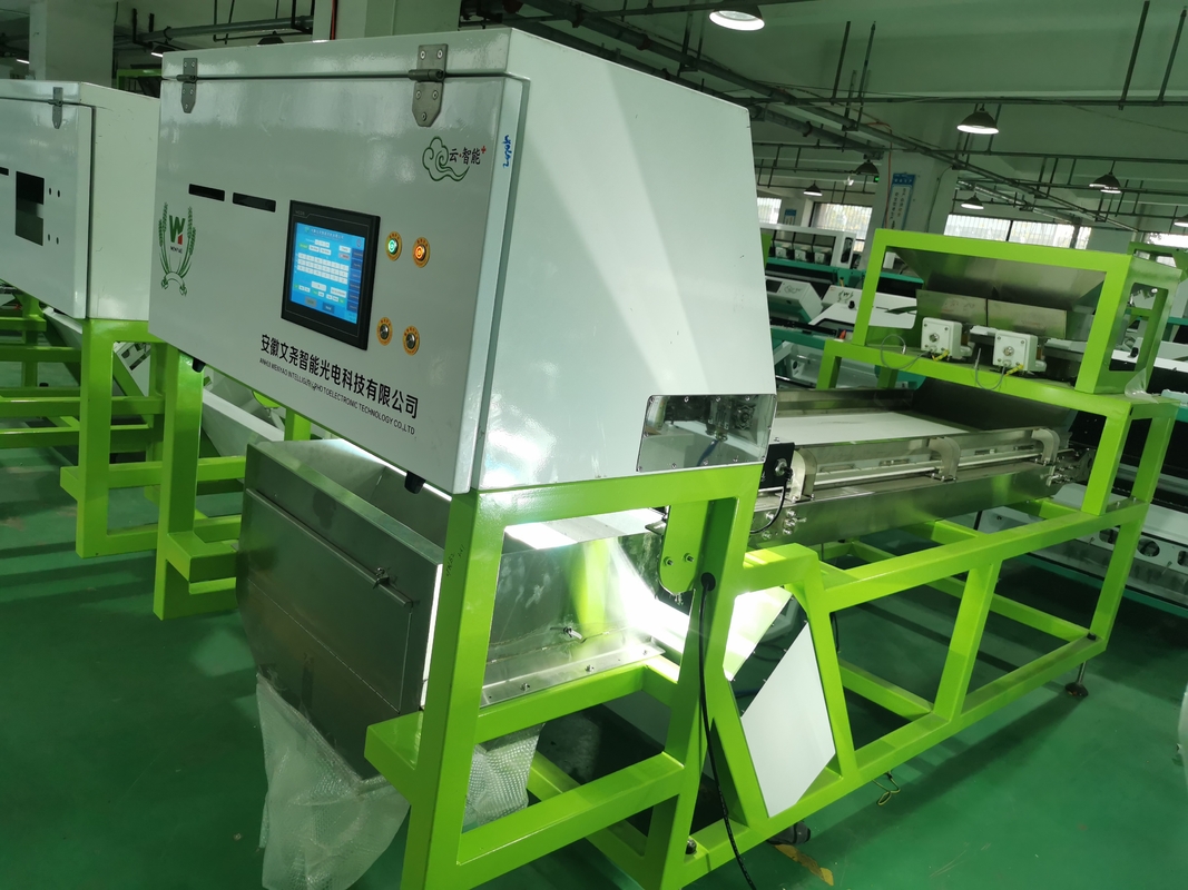 Mandelnüsse Farbsorter Gürtel Sortiermaschine Makadamienüsse Walnüsse Farbsorter Gemüsefarbsorter
