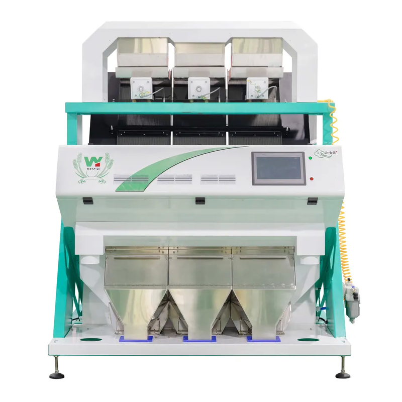 Japan SMC Valve Seed Farbsorter mit scharfer 5400 Pixel Kamera für genaue Sortierung und kundenspezifische Funktionen