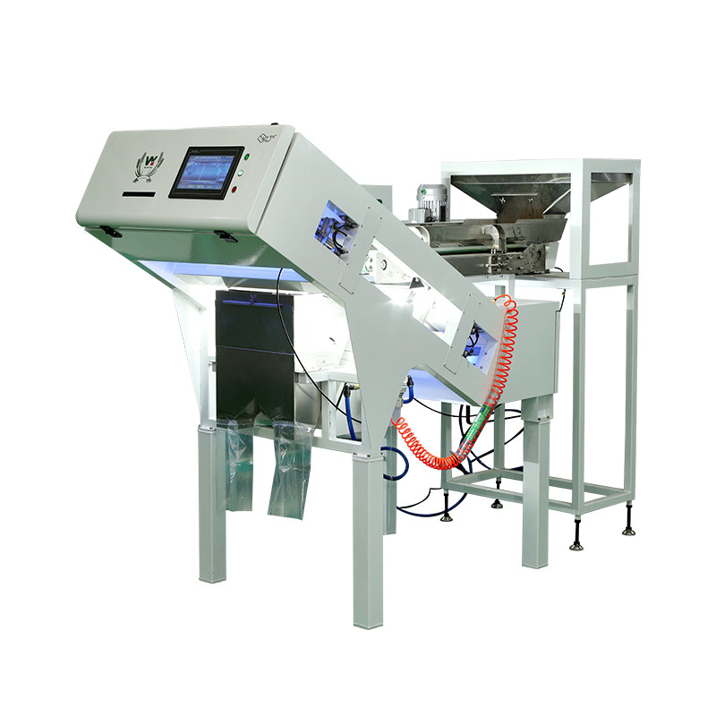 Anhui RealTech Knoblauchfarben-Sortiermaschine Kirsche Kaffee Fruchtfarben-Sortiermaschine