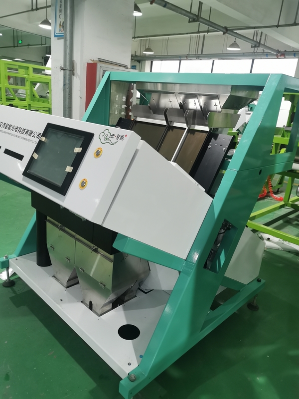 Hochproduktive Farbsortiermaschine für geröstete Kaffeebohnen
