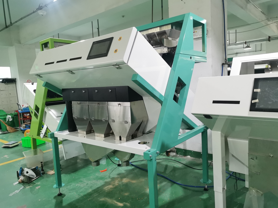Wenyao 3 Schuppen 192 Kanäle Hohe Kapazität Medicago Ruthenica Samen Farbsortiermaschine Sonnenblumen Samen Farbsorter