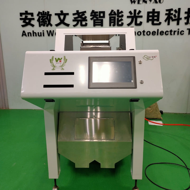 99.99% Sortiergenauigkeit Kokosfarbsorter RGB Vollfarbkameras Farbsorter