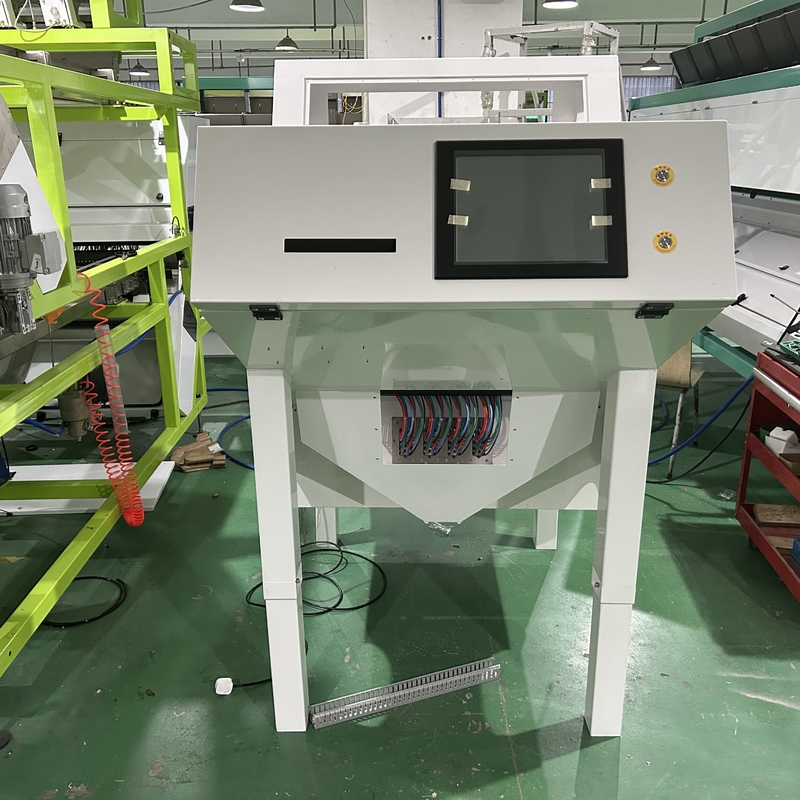 64 Kanal-Reissortiermaschinen, Kunststoff-Flachfarbsortiermaschine Quinoa-Farbsorter