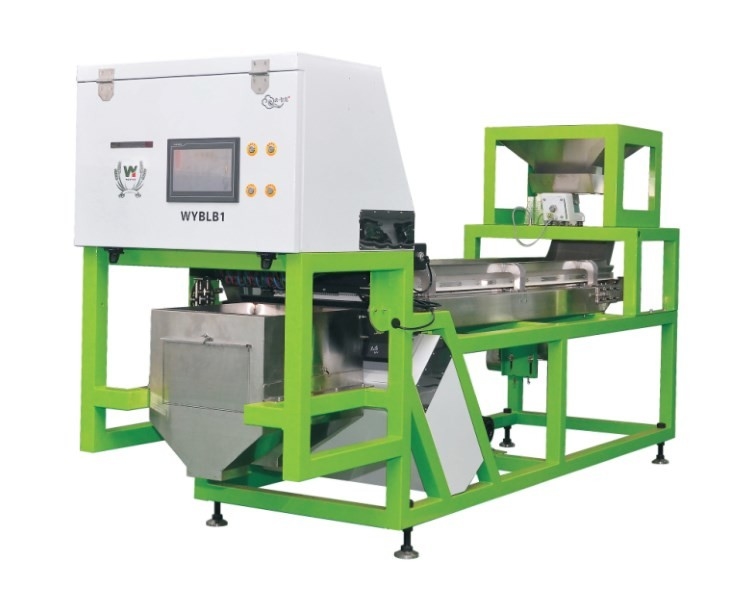 Hochgenaue Kupfer-Aluminium-Farbtrennband-Typ Grün-Braun-Glas-Farb-Sortierer