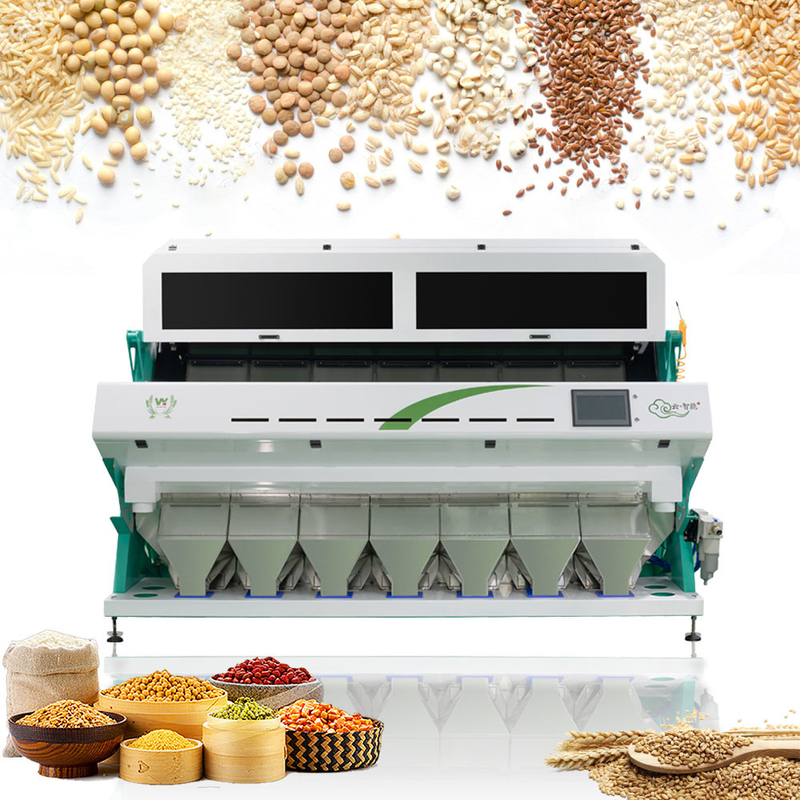 Wenyao Intelligente 7-Rohr-Farbtrennmaschine Reisfarbsorter