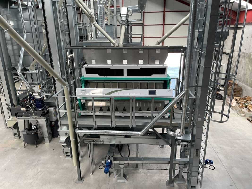 Wenyao Automatische Reissortiermaschine für die Farbtrennung von Getreide 10 Fallschirm