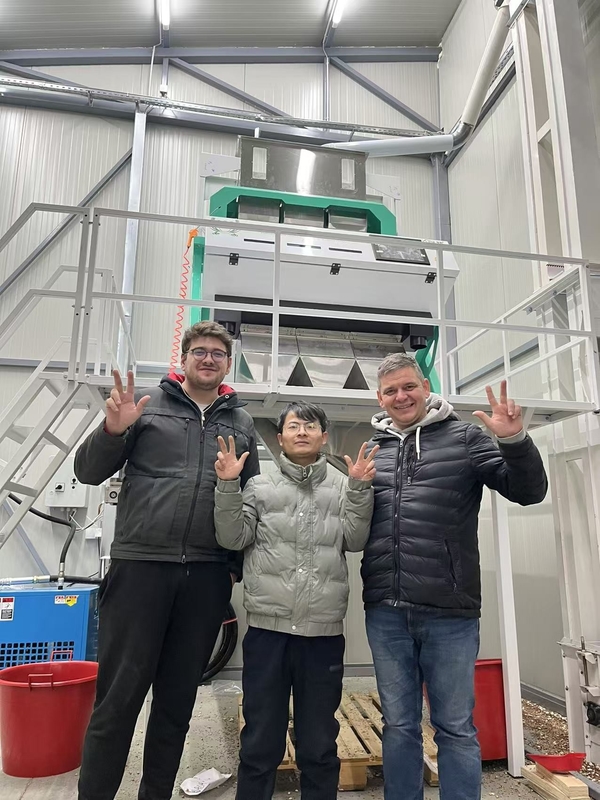 China CCD Getreideverarbeitungsmaschinen Erdnuss Sojabohnen Farbsortiermaschine