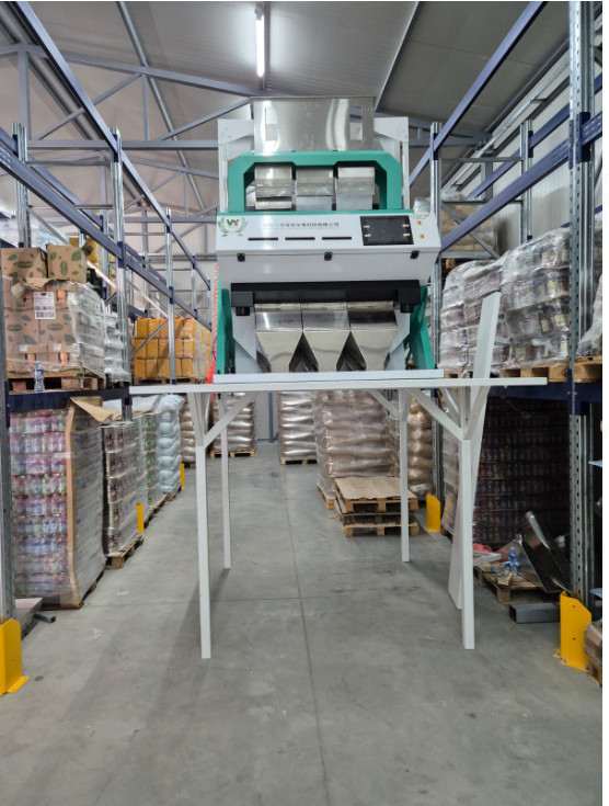 2025 Automatische Kaffeebohnen-Nuss-Farbsortiermaschine, Farbseparator, Bohnen-Sortiermaschine aus China