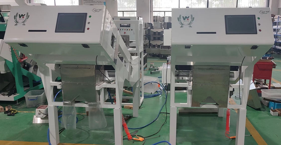 Wenyao 1 Chute 500kg/h Hochleistungs-CCD-Farbseparator Geröstete Kaffeebohnen Farbsortiermaschine Grüne Bohnen Farbsorter