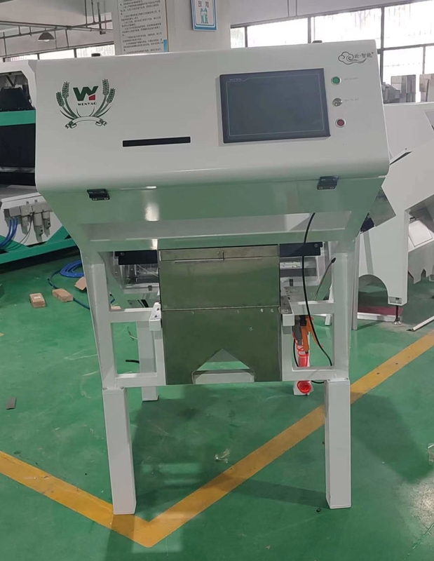 Wenyao 1 Chute 500kg/h Hochleistungs-CCD-Farbseparator Geröstete Kaffeebohnen Farbsortiermaschine Grüne Bohnen Farbsorter