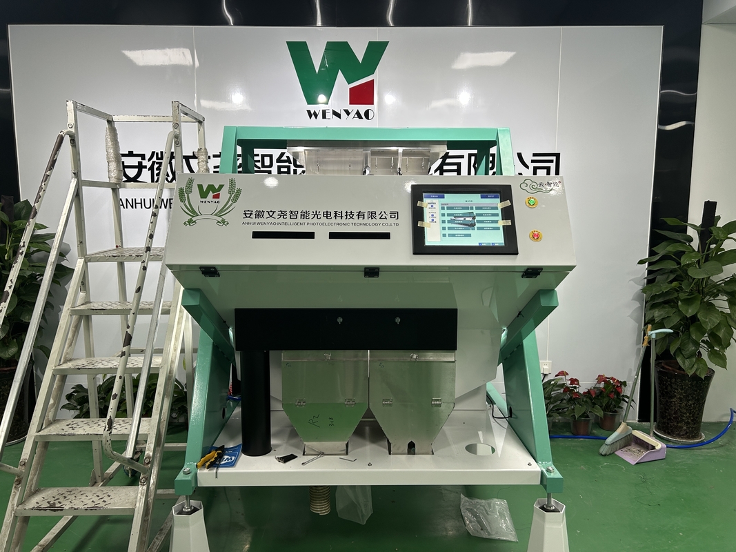 Wenyao 500-1500 kg/h Kaffeebohnen Reis Garin Farbe Optische Sortierung Getreide Farbe Sortiermaschine