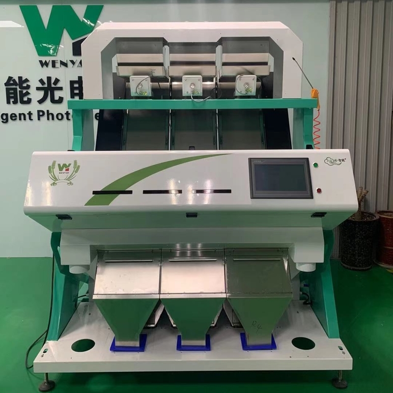 Wenyao 3 Chute Schwarze Bohnen Farbsorter Intelligente Bohnen Farbsortiermaschine