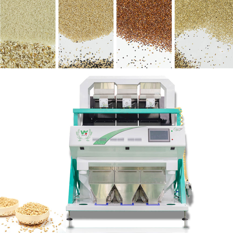 Wenyao 500-1500 kg/h Kaffeebohnen Reis Garin Farbe Optische Sortierung Getreide Farbe Sortiermaschine