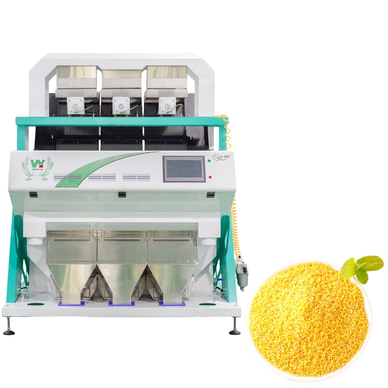 Wenyao Millet Farbsorter Multifunktionsmaschine zur Farbsortierung von Getreide mit Fernbedienung